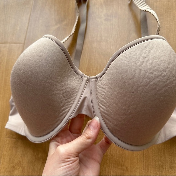 ThirdLove 24/7 Classic T-Shirt Bra, Smooth Taupe, Size 38B 1/2 - Picture 4 of 13